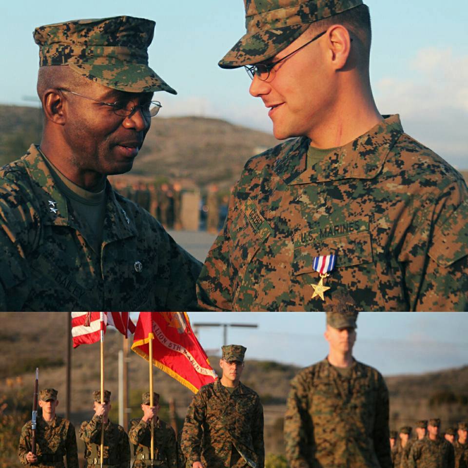 MARINE OF THE WEEK: SHOT IN NECK, KEEPS FIGHTING